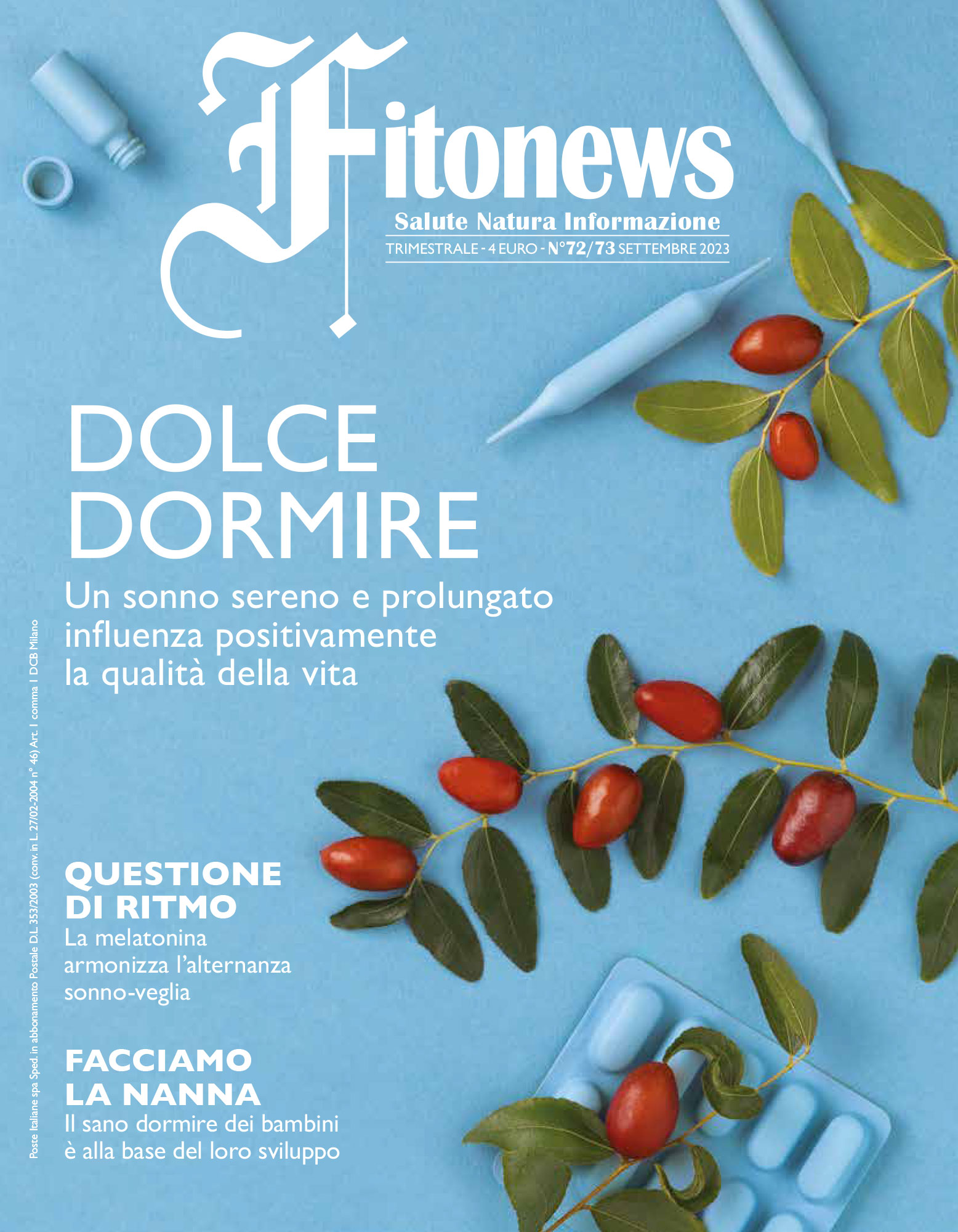 Dolce dormire – Fitonews n°72-73 2023