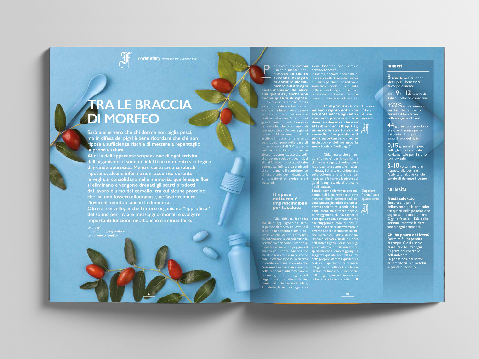 Dolce dormire – Fitonews n°72-73 2023