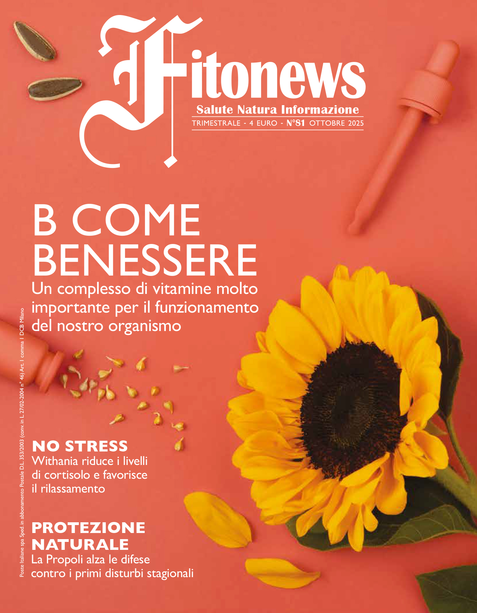 B come benessere – Fitonews n°81/2025