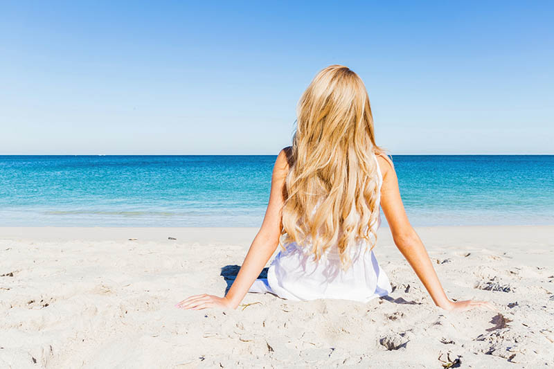 Trattamento per capelli lucenti